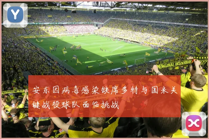 安东因病毒感染缺席多特与国米关键战役球队面临挑战